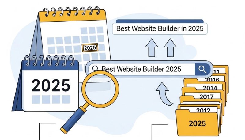 Add year in your content, blog post, title