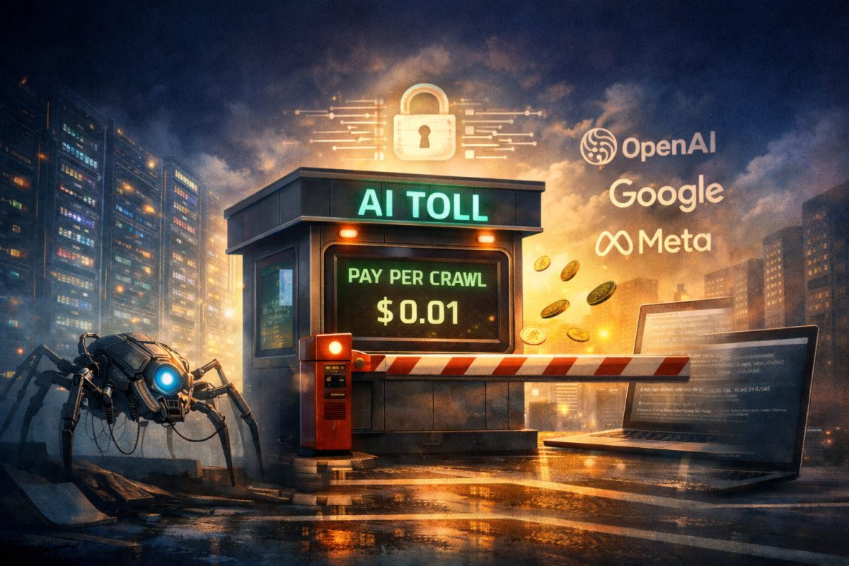 AI crawl, toll for content, Era of Licensing