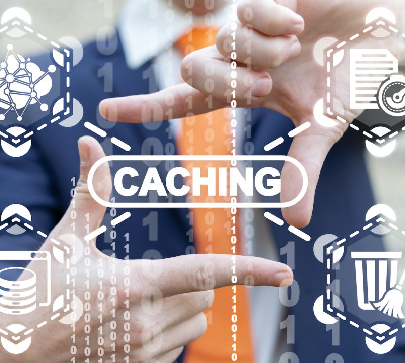 Caching Memory Modern Communication Digital Web Technology.