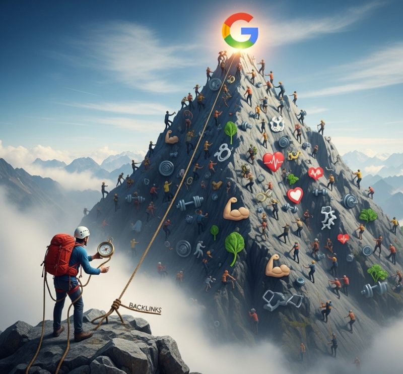 Challenges ranking your health website or blog on Google - it