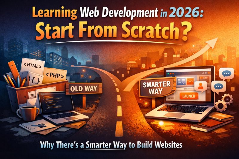 Coding from scratch vs website builder