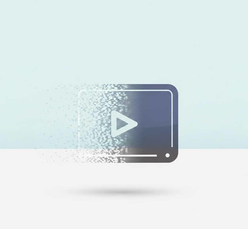 fading web design trends, video background