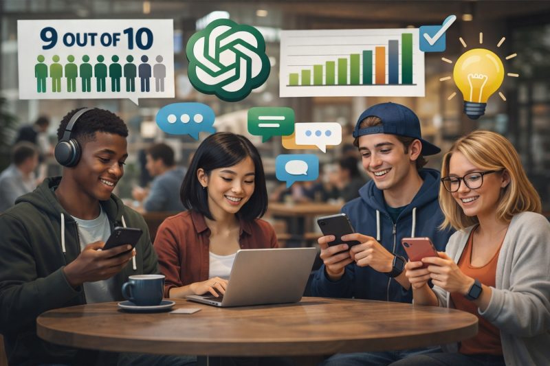 Gen Z using ChatGPT