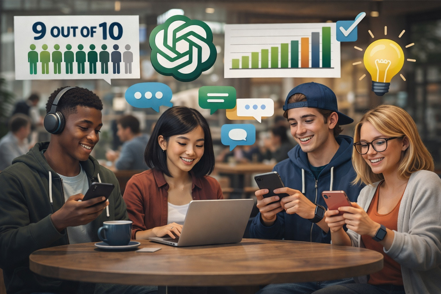 Gen Z using ChatGPT