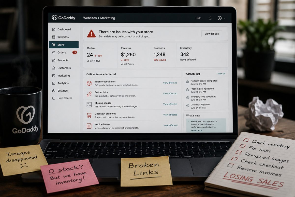 GoDaddy Storefront Disaster: Why a Forced Update Is Scrambling E-Commerce Sites