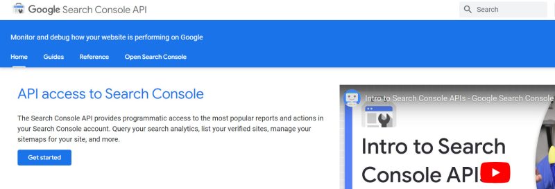 google-search-console-api