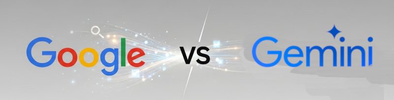 Google Search vs Gemini AI
