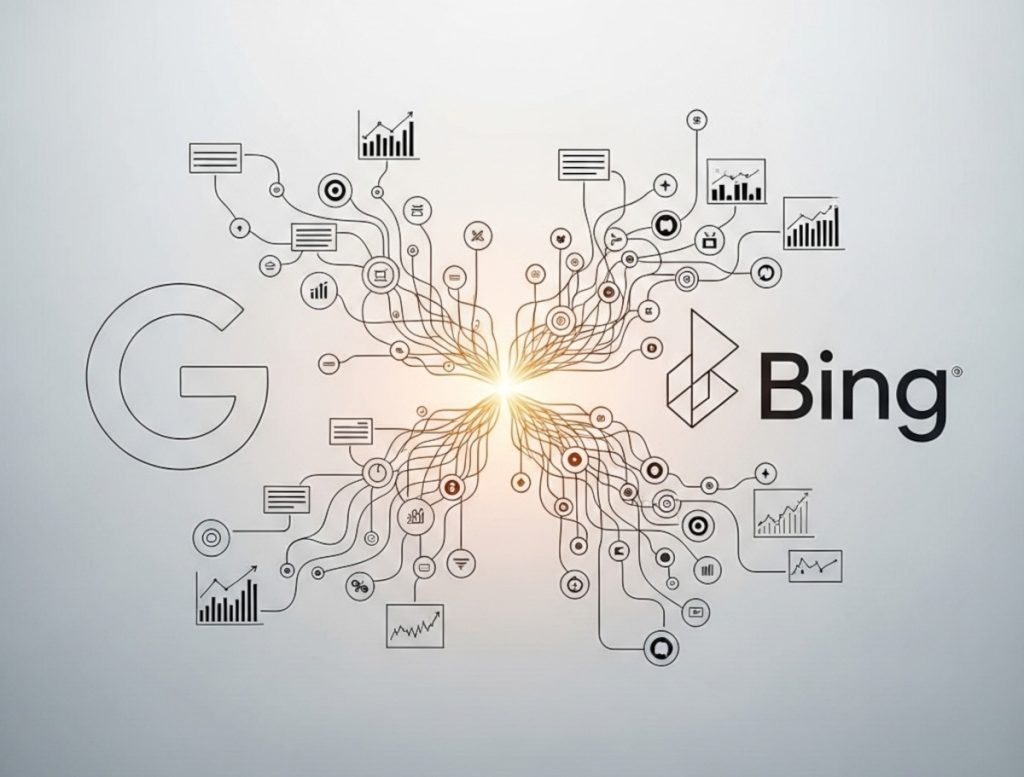Google Search Console used with Bing Webmaster Tools for SEO