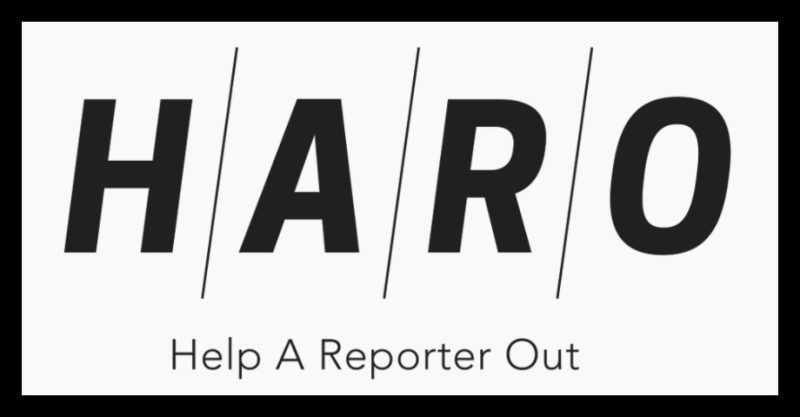 HARO: help a reporter out