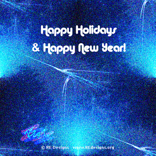 happy holidays and happy new year
