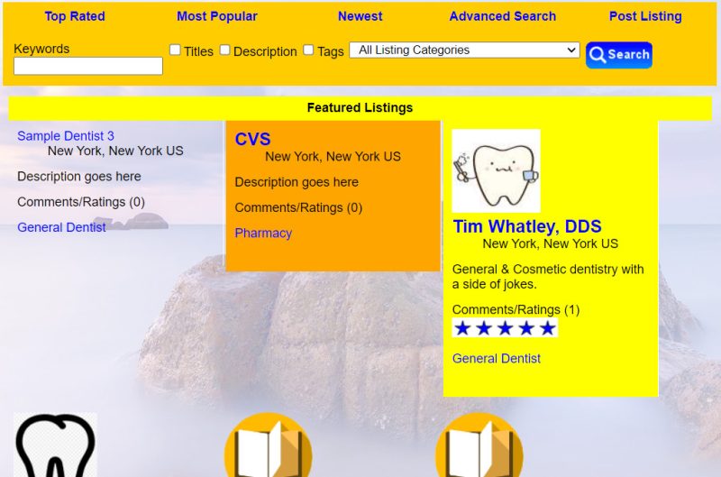 listings-directory-website
