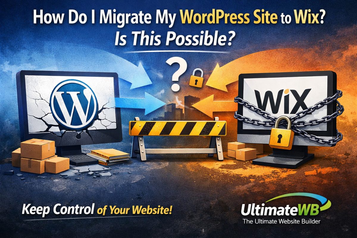 Migrate website, WordPress to Wix? Or UltimateWB