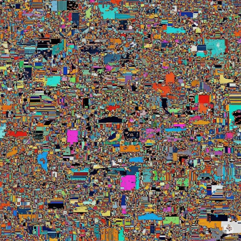 Outdated web design trends: clutter