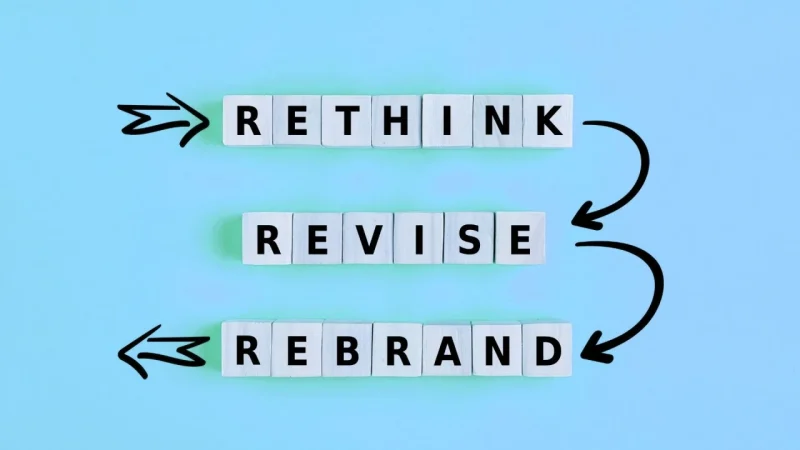 rebranding website