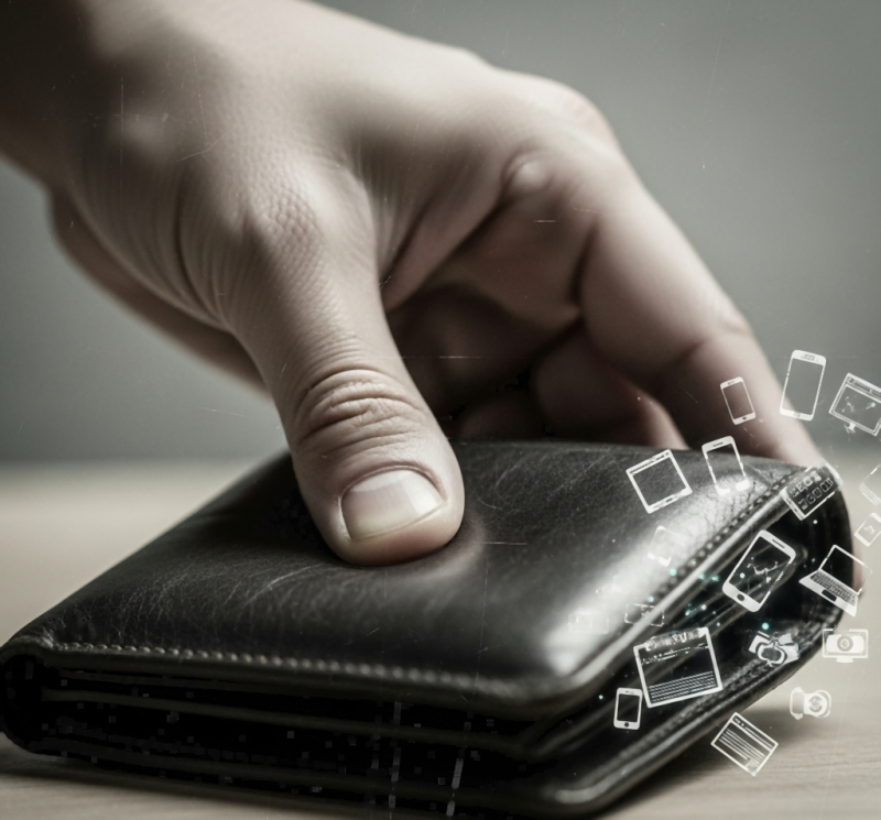 tariffs hard on the wallet, buying electronic devices