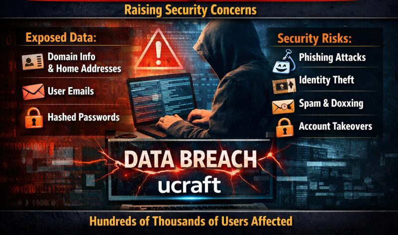 Ucraft data leak exposes user information