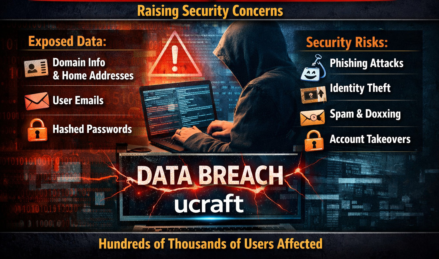 Ucraft data leak exposes user information