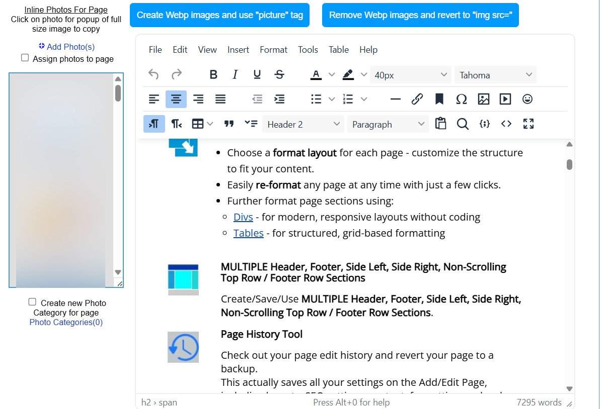 What is the easiest WYSIWYG website builder?