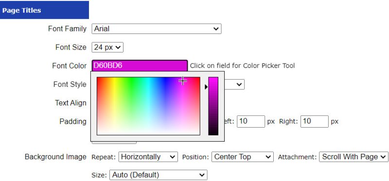 UltimateWB Styles Manager