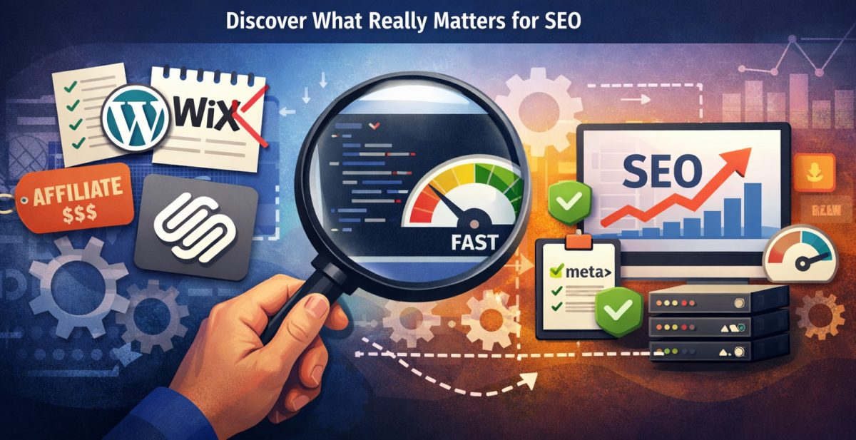 What really matters for SEO with website builders