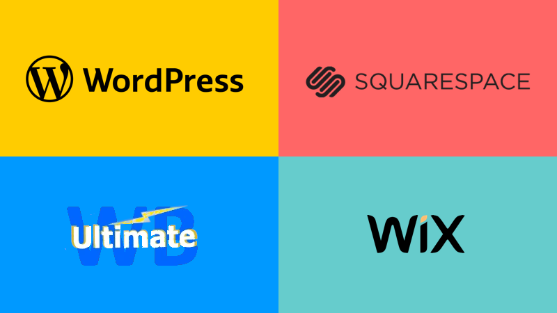 Choosing the Best Website Solution: WordPress, Wix, Squarespace, and UltimateWB Compared