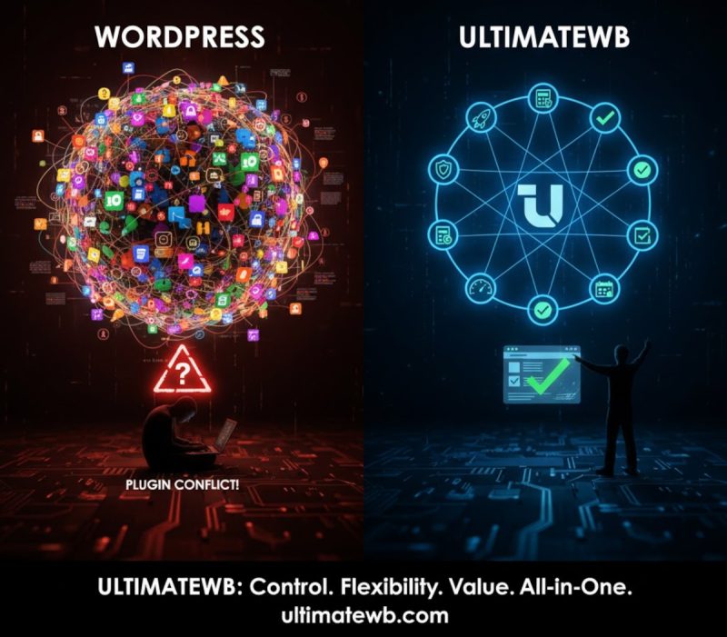 wordpress vs ultimatewb