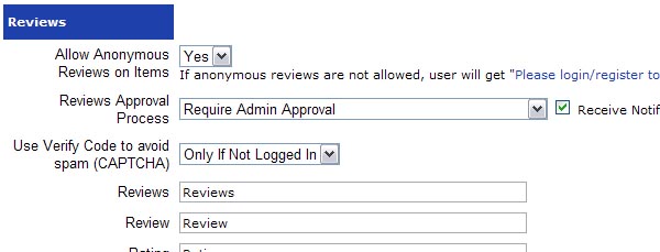 E-Commerce Reviews Setup, Ultimate Web Builder software