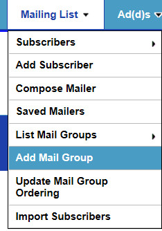 Ultimate Web Builder Mailing List Links