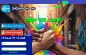 Me We Too website screenshot