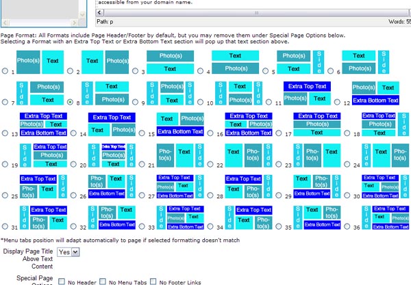 Formatting Webpage, Ultimate Web Builder Formatting Webpage, Ultimate Web Builder