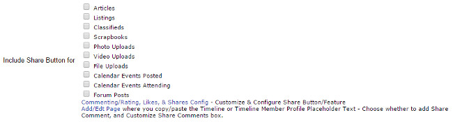 UltimateWB, Share Buttons on Timeline pages UltimateWB, Share Buttons on Timeline pages