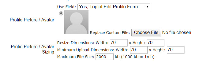 Social Networking, Edit Profile, Photo